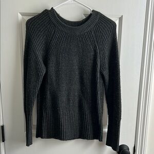 Universal Thread Charcoal Ribbed Crew Neck Sweater
